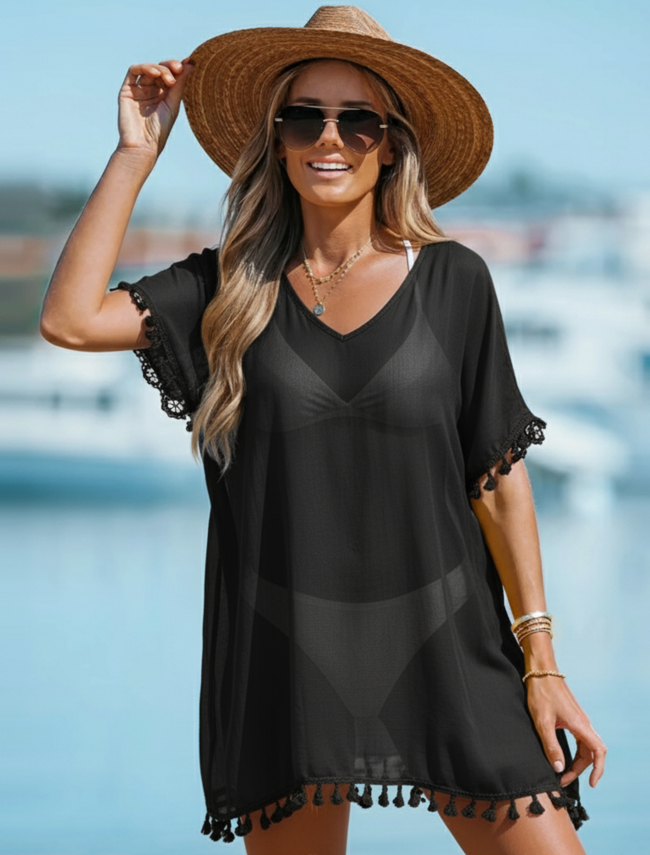 Areia Branca Beach Cover-Up - image 1